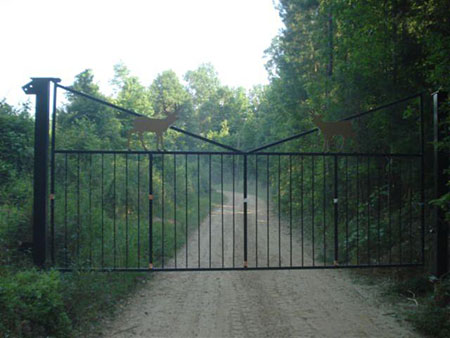 White Oak Plantation Gate
